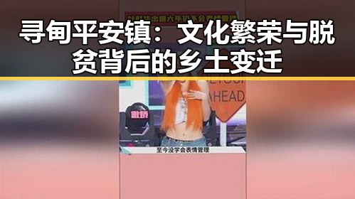 寻甸平安镇:文化繁荣与脱贫背后的乡土变迁